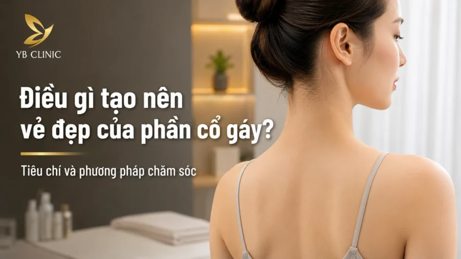 Điều gì tạo nên vẻ đẹp của phần cổ gáy? Tiêu chí và phương pháp chăm sóc