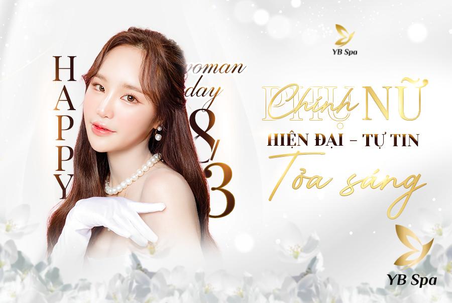 Chào 8/3 cùng Viện Thẩm Mỹ YB Spa: Ưu đãi ngập tràn cùng 83 chỉ vàng 16 E33a9483ba1d17434e0c