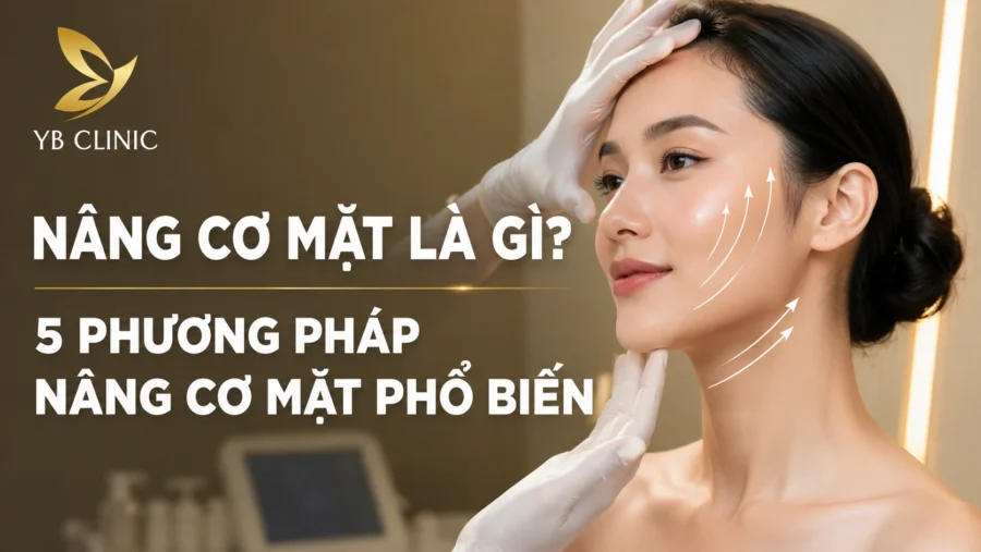 Nâng cơ mặt là gì? 5 phương pháp nâng cơ mặt phổ biến