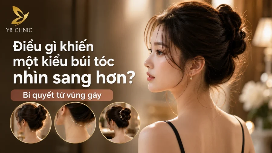 Điều gì khiến một kiểu búi tóc nhìn sang hơn? Bí quyết từ vùng gáy