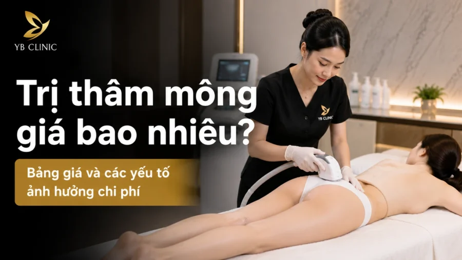 Trị thâm mông giá bao nhiêu? Bảng giá và các yếu tố ảnh hưởng chi phí