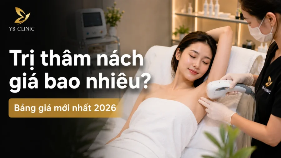 Trị thâm nách giá bao nhiêu? Bảng giá mới nhất 2026