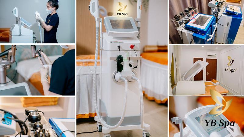 Giá Triệt Lông Vĩnh Viễn Ở Bệnh Viện Da Liễu 19 Được trang bị đầy đủ các thiết bị hiện đại, tiện nghi, an toàn (Nguồn: YB Spa)