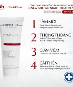 Kem dưỡng ẩm phục hồi cho da mụn CHRISTINA COMODEX RENEW