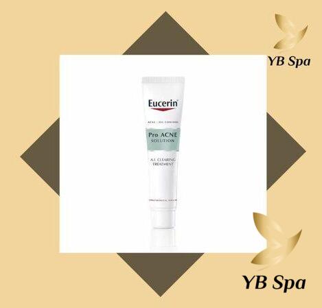 Top 5 kem gom cồi mụn hiệu quả nhất hiện nay 24 Kem trị mụn Eucerin ProAcne A.I Clearing Treatment (Nguồn: YB Spa)