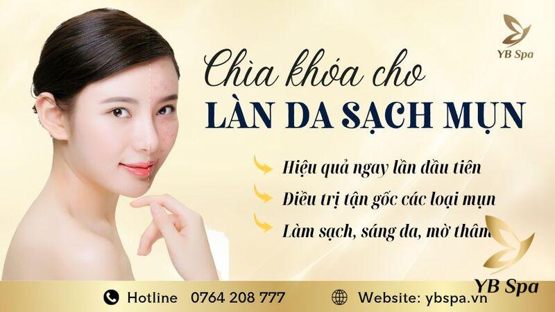 Top 5 kem gom cồi mụn hiệu quả nhất hiện nay 29 Chìa khóa làm sạch mụn tại YB Spa (Nguồn: YB Spa)