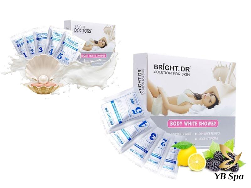 Top 9 kem tắm trắng body tốt nhất hiện nay trên thị trường 33 Kem tắm trắng Bright.Dr Body White Shower