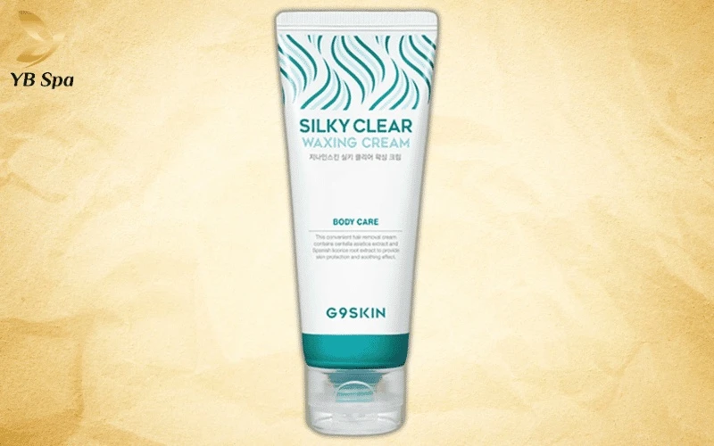 G9Skin Silky Clear Waxing Cream giúp loại bỏ triệt để ngay cả những sợi lông tơ khó chịu nhất mà không cần chà xát mạnh