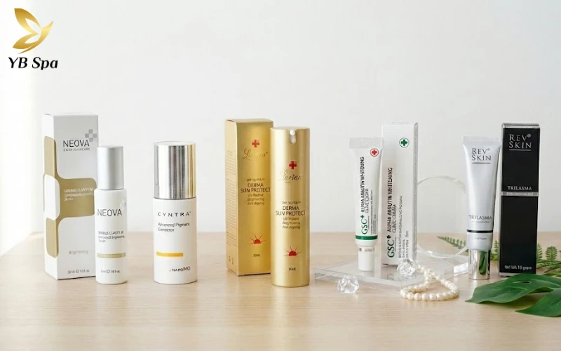 Top 5 dòng kem trị nám da liễu được ưa chuộng tại YB Spa 8 Những dòng kem trị nám hiệu quả, được ưa chuộng tại YB Spa