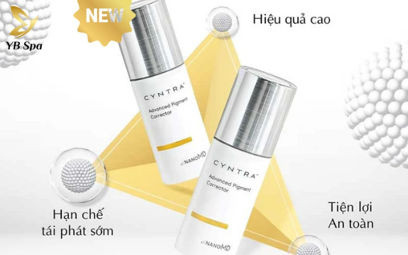 Top 5 dòng kem trị nám da liễu được ưa chuộng tại YB Spa 10 Kem trị nám CYNTRA