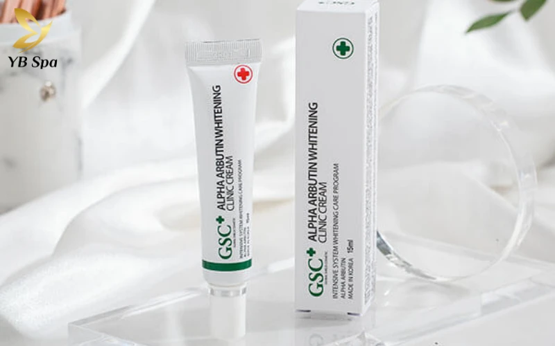 Top 5 dòng kem trị nám da liễu được ưa chuộng tại YB Spa 12 Kem Đặc Trị Nám GSC