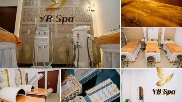  Yb Spa - một trong những spa hàng đầu về dịch vụ triệt lông tại Hồ Chí Minh (Nguồn: YB Spa)