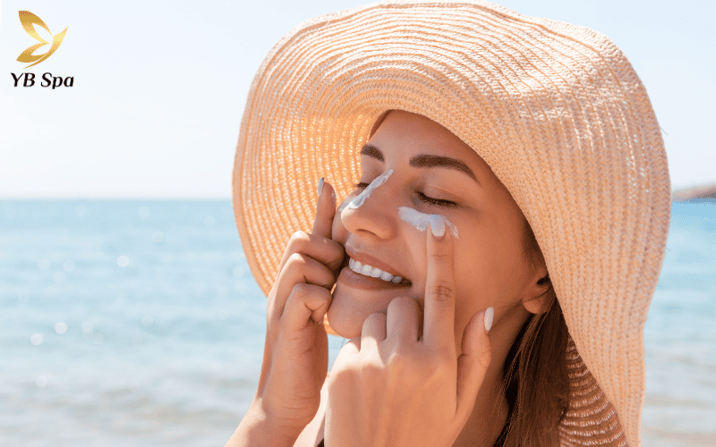 Đừng để tia UV làm hỏng thành quả triệt lông của bạn, hãy luôn che chắn kỹ và sử dụng kem chống nắng SPF 30+ trở lên