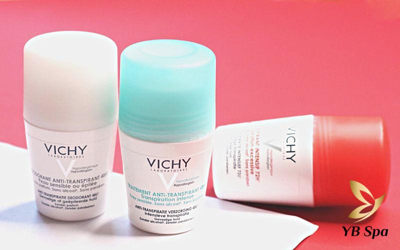 Lăn khử mùi điều trị hôi nách Vichy