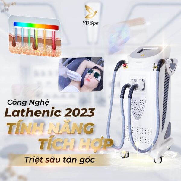 Công nghệ Lathenic triệt lông tận gốc (Nguồn: YB Spa)