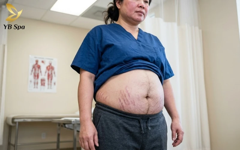 Vì sao phụ nữ có đường lông bụng? Có nguy hiểm không? 12 Hội chứng Cushing là hệ quả của việc cơ thể tiếp xúc với nồng độ Cortisol quá cao trong thời gian dài, gây ra những biến đổi tiêu cực về ngoại hình