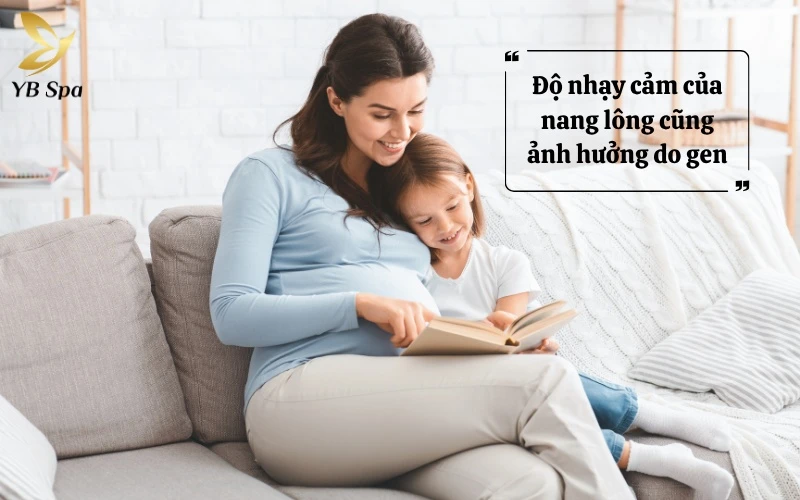 Gen di truyền quy định mức độ nhạy cảm của nang lông với hormone, yếu tố then chốt quyết định sợi lông dễ rụng hay bám chắc
