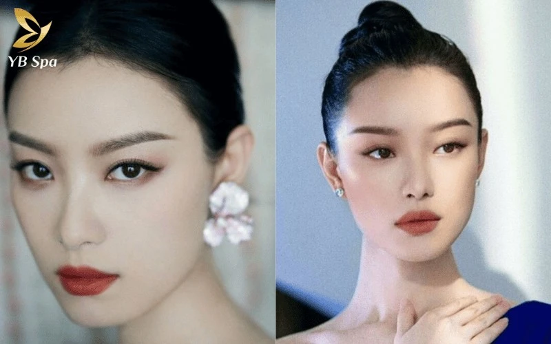 Hội tụ cả trí tuệ lẫn sự tự tin, dáng mày xếch khắc họa nên hình ảnh một con người mạnh mẽ, quyết liệt và đầy tham vọng