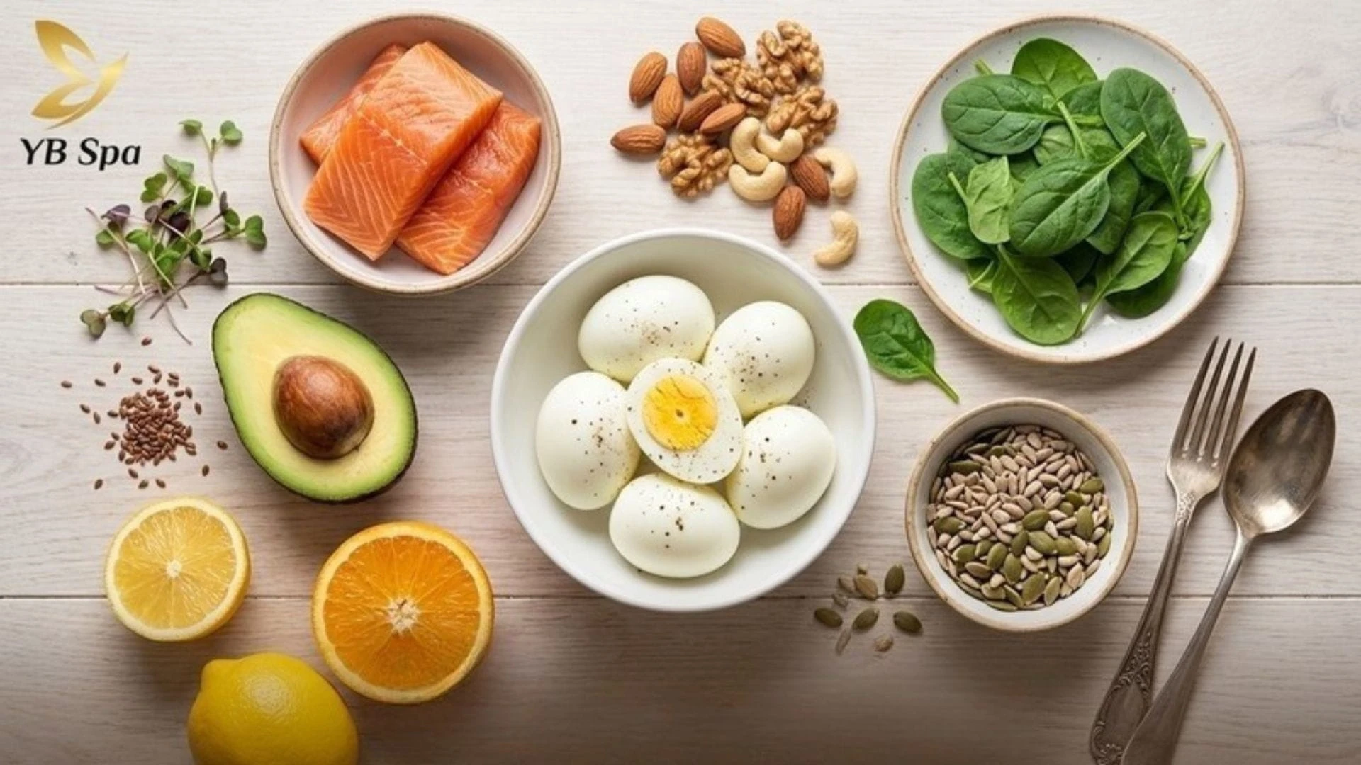 Chế độ dinh dưỡng giàu vitamin và khoáng chất là chìa khóa cho lông mày chắc khỏe, mọc nhanh.