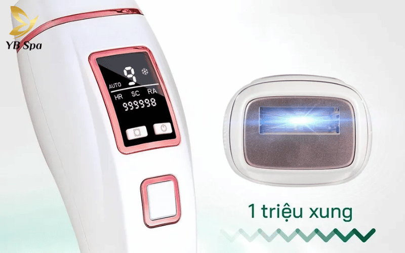 Chế độ SR giúp tăng sinh collagen, mang lại làn da vùng kín sáng mịn và ngăn ngừa hiệu quả tình trạng thâm sạm sau khi triệt.