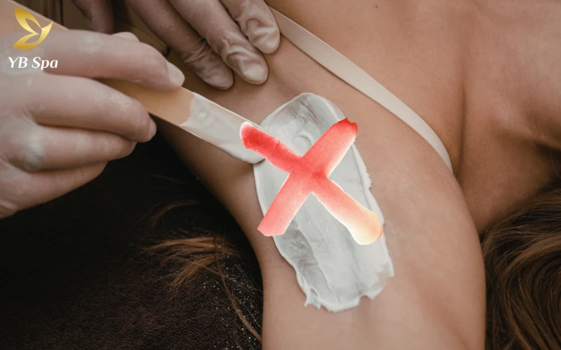 Tuyệt đối không nhổ hay wax lông giữa các buổi triệt để tránh kích thích máu lưu thông nuôi dưỡng mầm nhú mới.