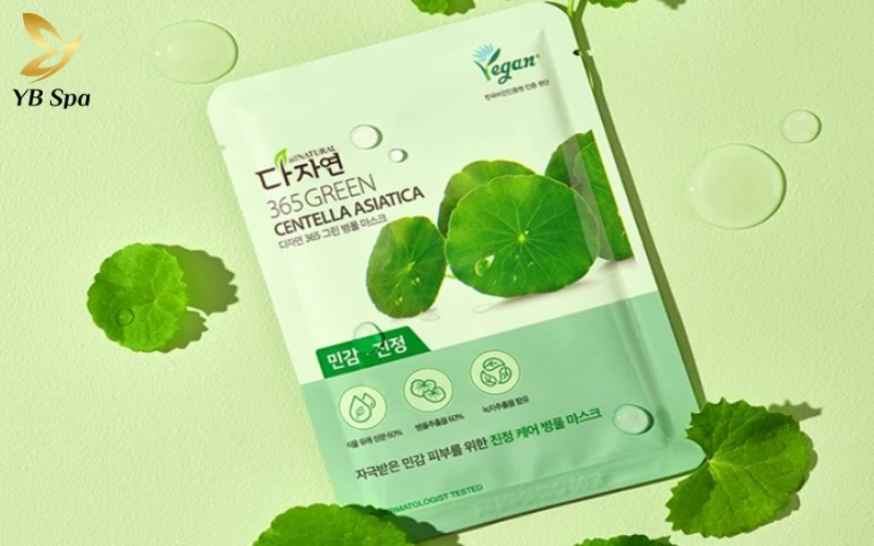 Mặt nạ Rau má (Centella Asiatica)
