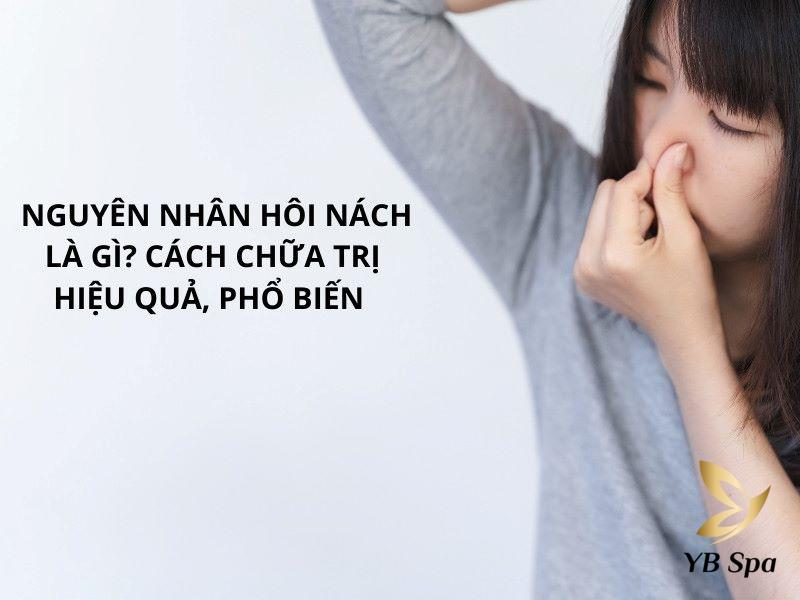 nguyên nhân hôi nách