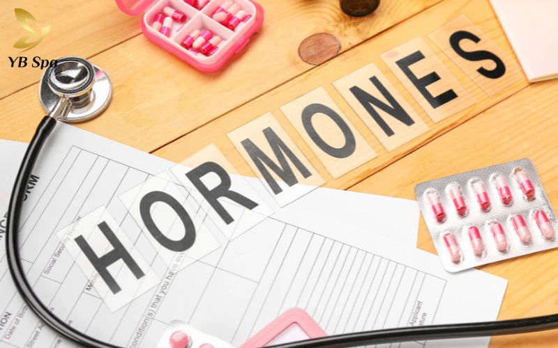 Mụn lưng do rối loạn hormone