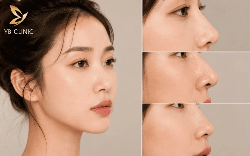 Sống mũi và đầu mũi cân đối giúp tạo chiều sâu cho gương mặt, tôn góc nghiêng thanh thoát và mang lại tổng thể hài hòa, sắc sảo hơn.