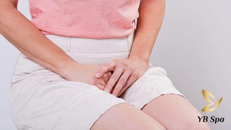 nổi mụn nhọt ở vùng kín