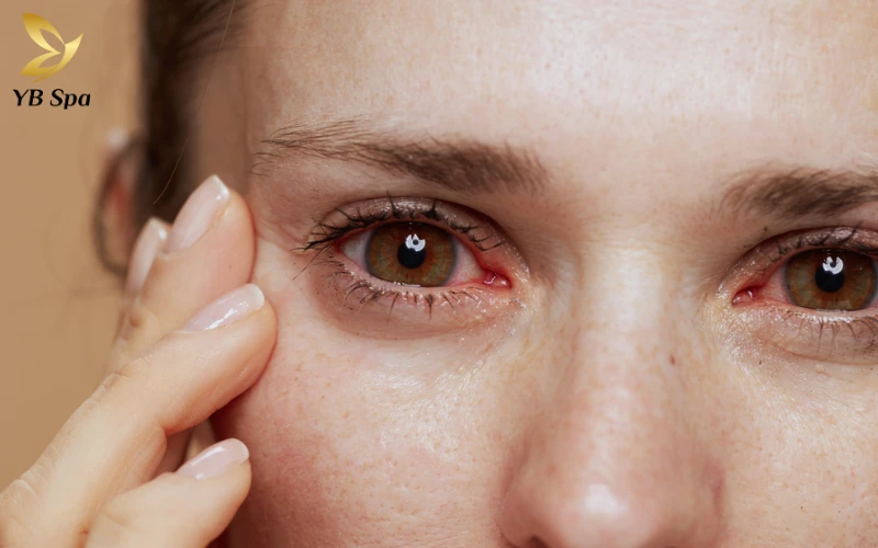 Không Đeo Lens Khi Đang Bị Mụn