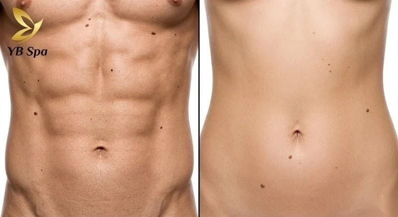 Ý nghĩa nốt ruồi ở bụng đối với Nam