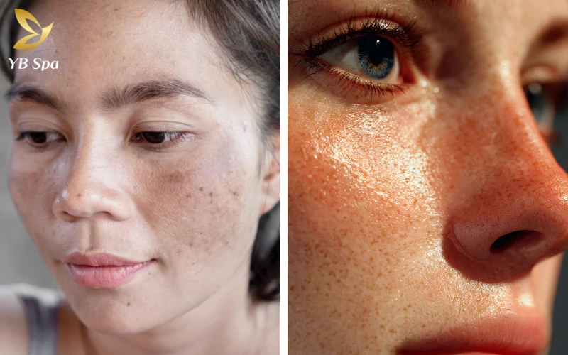 Phân biệt nám và tàn nhang và đặc điểm nhận diện 21 Phân biệt nám và tàn nhang