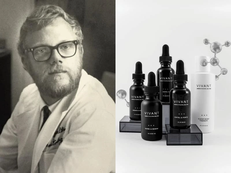 Review thương hiệu Vivant: Mỹ phẩm Vivant có tốt không? 21 Tiến sĩ James E. Fulton