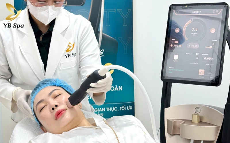 Quy trình thực hiện Density tại YB Spa