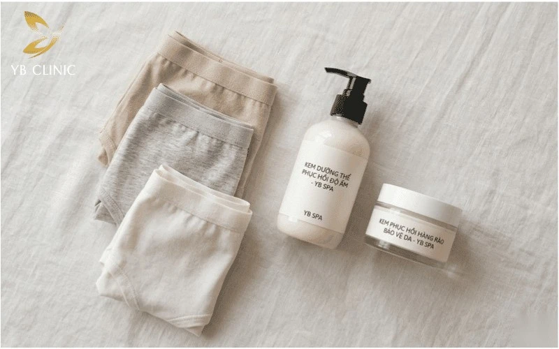 Review 3 Phương Pháp Trị Thâm Bẹn Được Áp Dụng Phổ Biến 15 Ưu tiên quần lót làm từ cotton hoặc chất liệu thấm hút tốt để bảo vệ vùng da bẹn khỏi ma sát kéo dài.