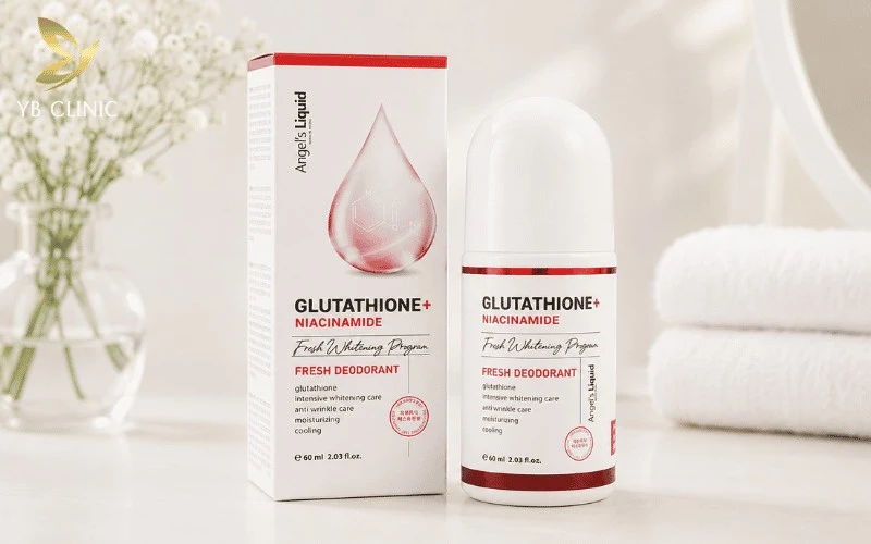 Review 5 Kem Bôi Trị Thâm Nách Được Nhiều Người Tin Dùng 11 Kem trị thâm nách Angel's Liquid Glutathione Fresh-Up kết hợp các thành phần dưỡng sáng, hỗ trợ cải thiện vùng da dưới cánh tay xỉn màu và duy trì làn da mềm mịn.