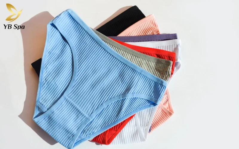 Hình ảnh sau khi triệt lông vùng kín và timeline thay đổi của da sau triệt lông 20 Lựa chọn đồ lót cotton thấm hút tốt trong 24h đầu giúp vùng da nhạy cảm luôn khô thoáng và tránh bị kích ứng