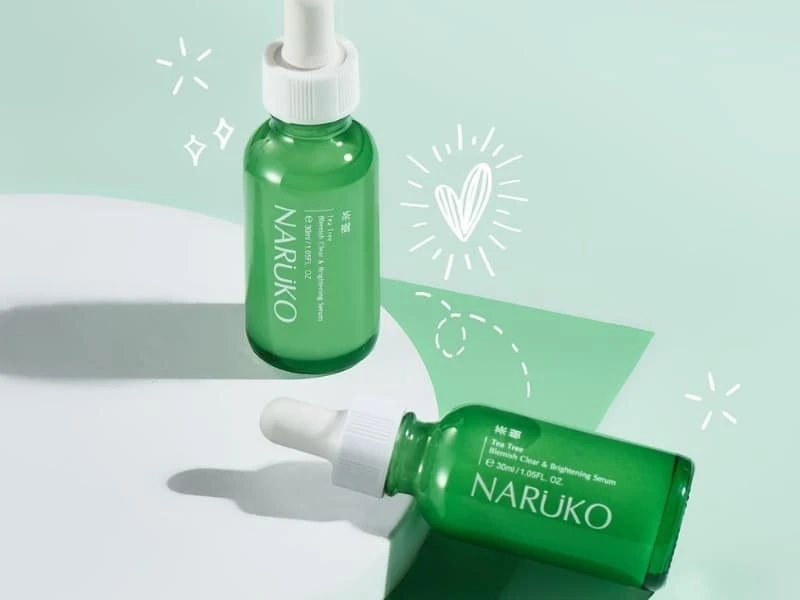 Top 13 serum trị mụn ẩn hiệu quả và an toàn cho mọi làn da 36 Naruko Tea Tree Shine Control and Blemish Clear