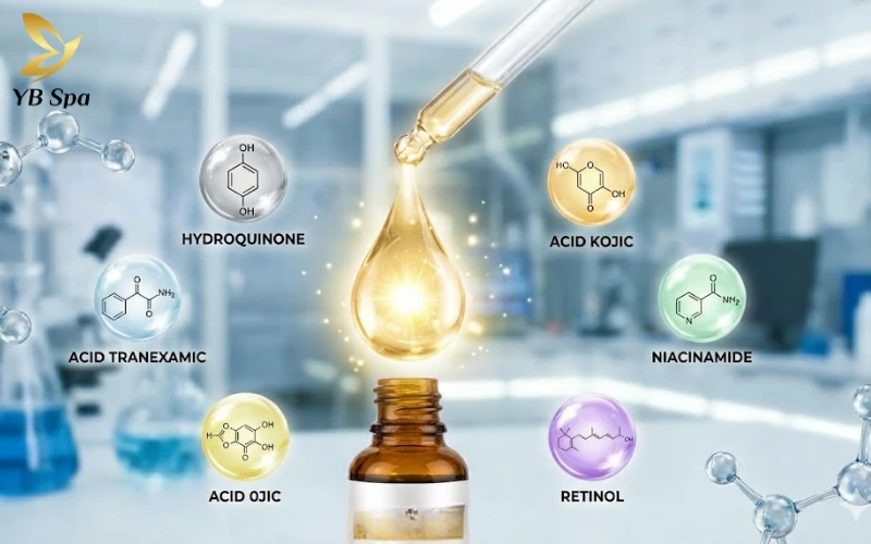 Serum trị nám từ dược mỹ phẩm