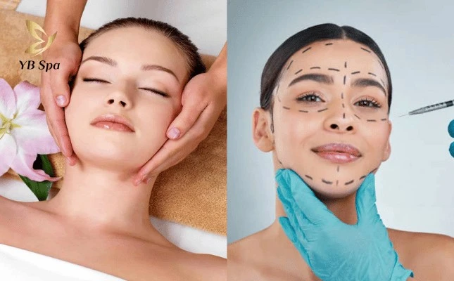 Spa thiên về thư giãn, còn thẩm mỹ viện tập trung vào các can thiệp y khoa chuyên sâu.