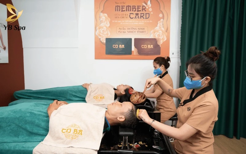 Top 10 Địa Chỉ Spa Quận 1 Uy Tín, Chất Lượng 2026 26 Tận hưởng cảm giác thư thái và nhẹ nhõm tức thì với quy trình chăm sóc vùng đầu Thủ Đạo Thang độc đáo tại hệ thống Dưỡng Sinh Cô Ba