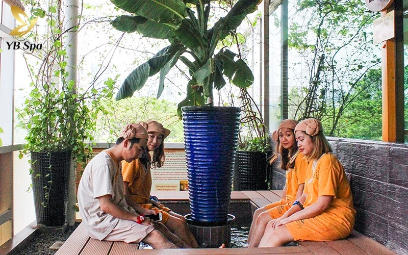 Golden Lotus mang đến trải nghiệm xông hơi Jjim Jil Bang chuẩn Hàn giúp thanh lọc cơ thể và tái tạo năng lượng hiệu quả