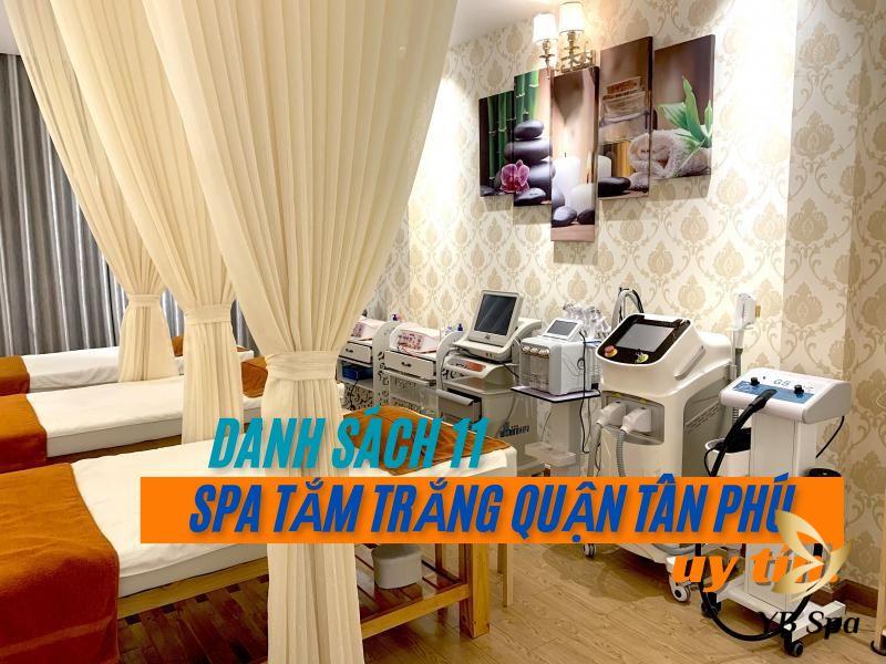Danh sách 11 spa tắm trắng quận Tân Phú uy tín 22 spa tắm trắng quận tân phú