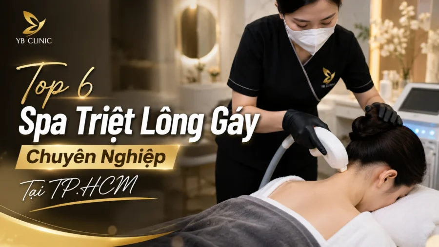 Top 6 Spa Triệt Lông Gáy Chuyên Nghiệp Tại TP.HCM