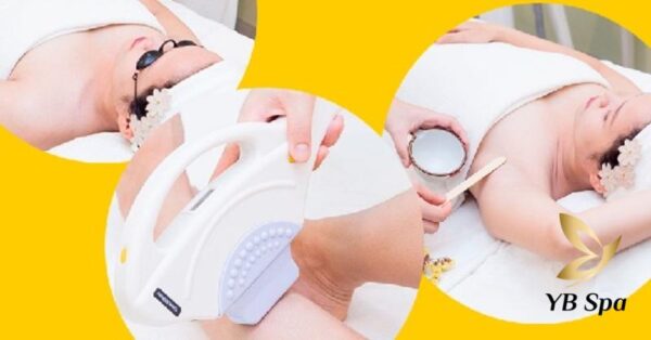 Liệu trình triệt lông tại spa (Nguồn: Internet)