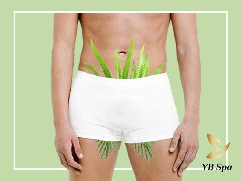 Top 7 Spa Triệt Lông Vùng Kín Nam TPHCM tốt nhất 2025 9 Tẩy lông vùng kín cho nam giới (Nguồn: YB Spa)