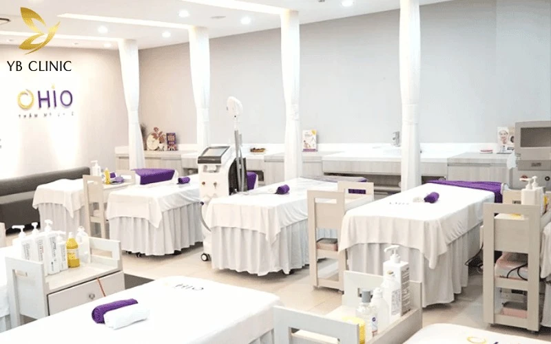 Top 5 Spa Triệt Tóc Trán Tại Tphcm Nổi Bật Hiện Nay 12 Thẩm mỹ OHIO đầu tư không gian tiện nghi và hệ thống thiết bị hiện đại, nâng cao trải nghiệm khách hàng.