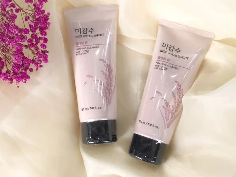 Top 21+ sửa rửa mặt cho da dầu được tin dùng nhất hiện nay 36 Sữa rửa mặt The Face Shop Rice Water Bright Cleansing Foam