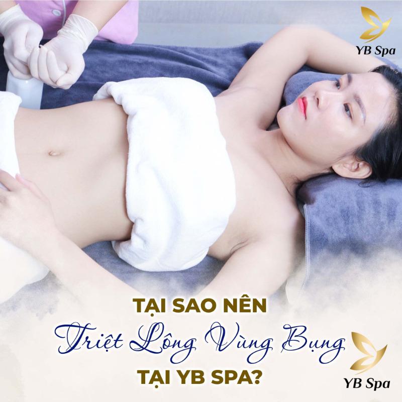 Tại sao nên triệt lông bụng tại YB Spa? (Nguồn: YB Spa)